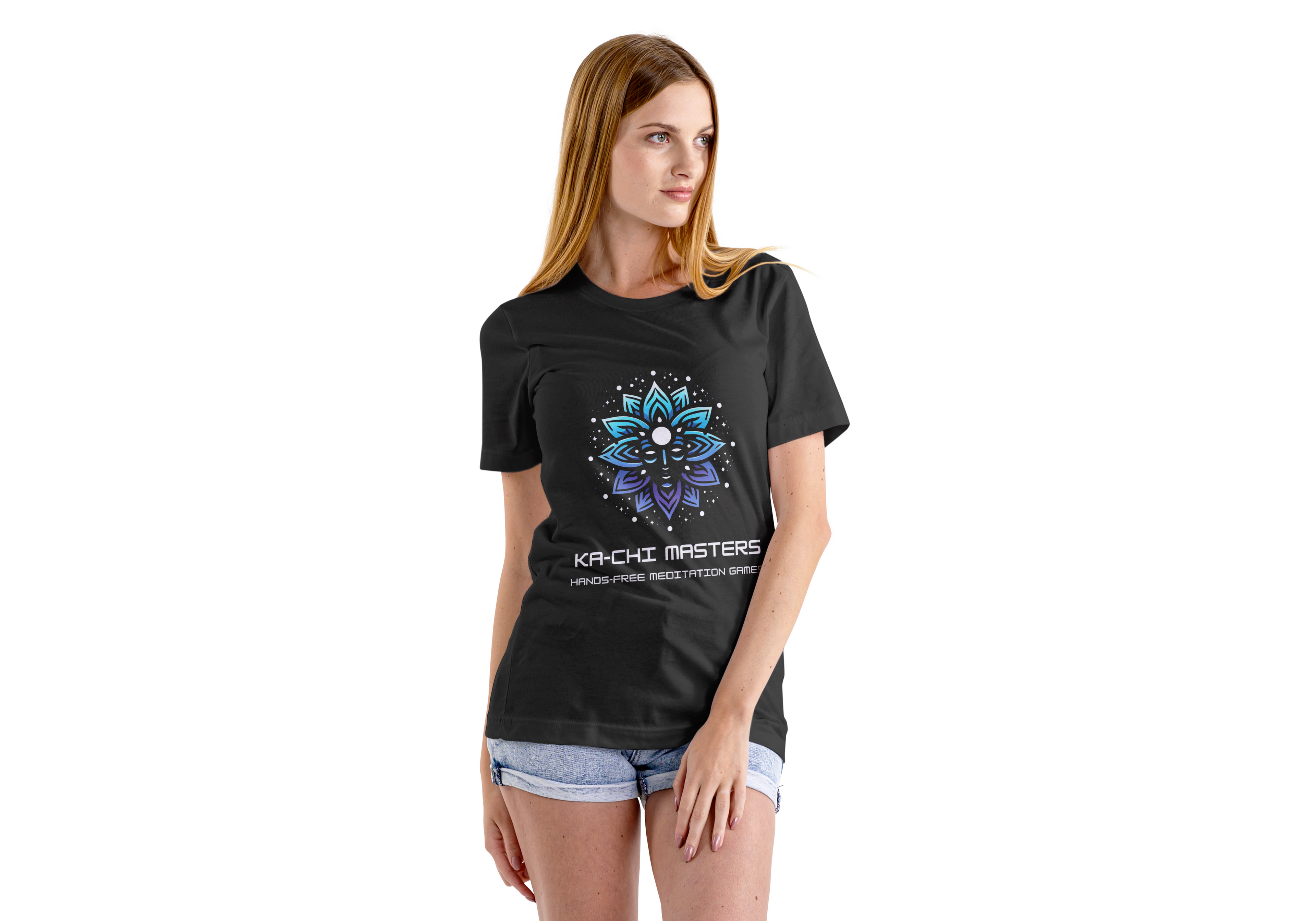 KA-CHI Masters Logo Hands-Free Meditation Games T-Shirt (TM)